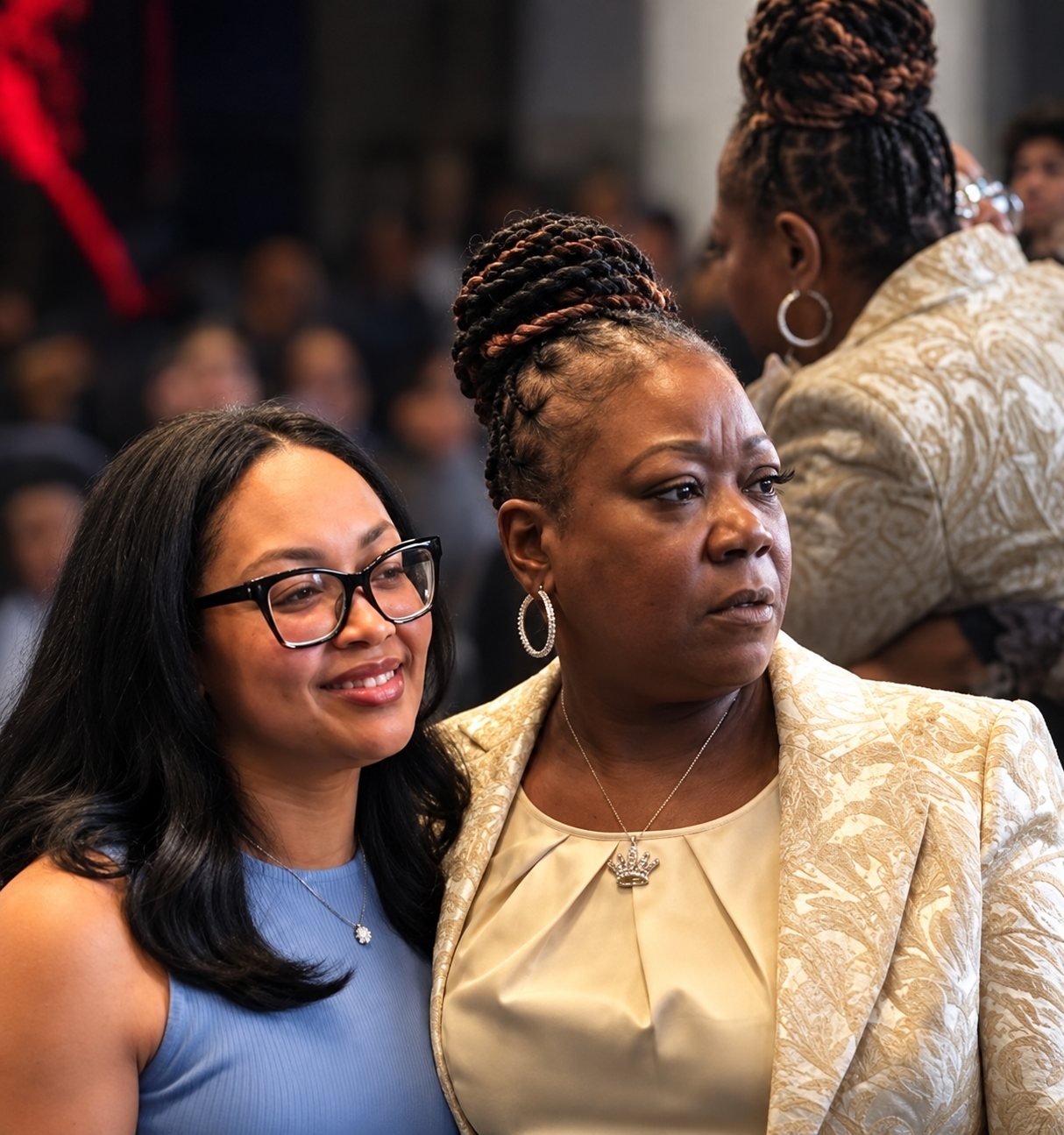 Sybrina Fulton and Christine Wells Wonsley Share a First Meeting at CBCF Conference